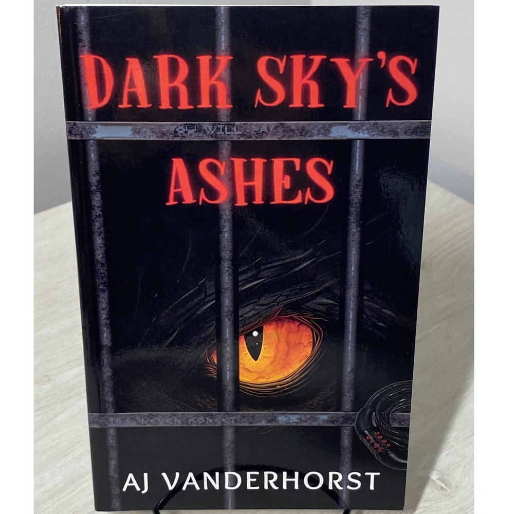 Dark Sky's Ashes Casey Grimes 3.5 AJ Vanderhorst Paperback First Edition 2022